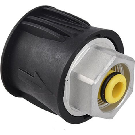 Lntyq Hochdruckreiniger-Schnellschlauchkupplung M22 14 MM Schlauchadapteranschluss für Karcher-Waschpistole Schnellkupplung (1/5)