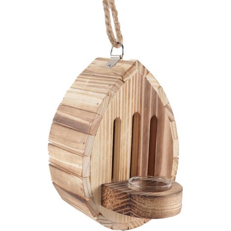Maison à Papillons en Bois Étanche Hôtel à Insectes Suspendu pour Jardin Balcon Abri pour Papillons avec Mangeoire Décoration Extérieure (1/5)