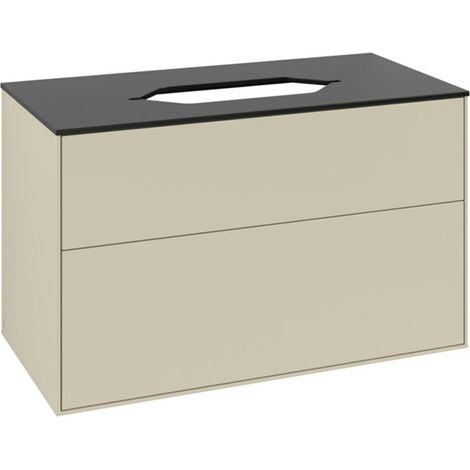 Villeroy & Boch Finion Waschtischunterschrank, 2 Auszüge, (1/3)