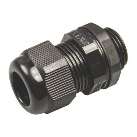 Presse-étoupe PG16 en Nylon 66 pour câble de 10mm à 14mm, avec contre-écrous, IP68 ( Prix pour Paquet de 10 ) (1/5)