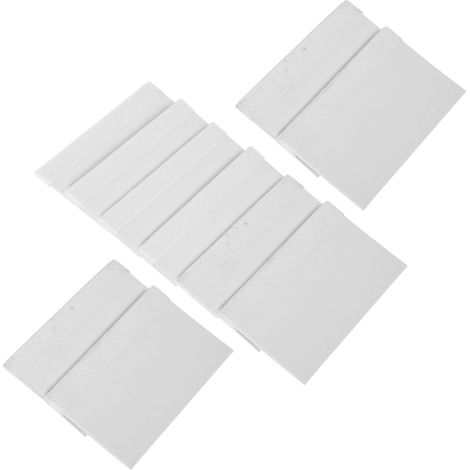 10pièces Raclette de Pose Film Téléphone Carte Carton Grattoir de Film Anti-bulles pour Smartphones et Tablettes Outil Polyvalent pour Application Lisse de Protecteur (1/5)