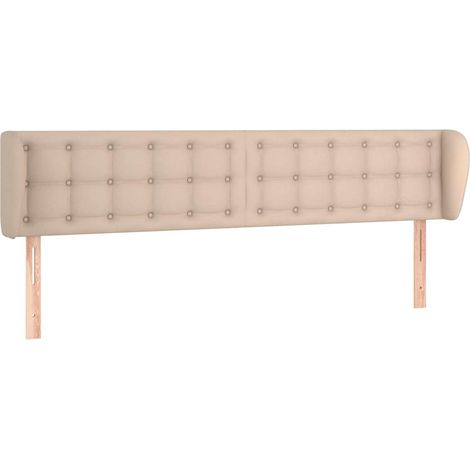 Maison Exclusive - Kopfteil mit Ohren Cappuccino-Braun 183x23x78/ (1/5)