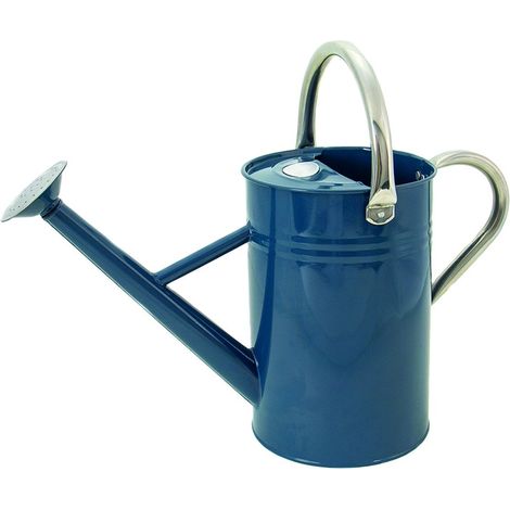 Kent & Stowe Gießkanne 4,5 L Stahl blau Gießkanne