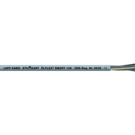LAPP ÖLFLEX® SMART 108 Câble de commande 2 x 0.75 mm² gris 18020099/100 100 m V204361 (1/2)
