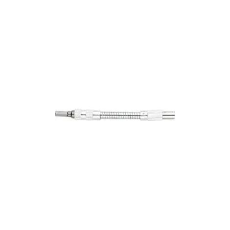 Tige d'extension en métal souple avec raccord 1/4" 6,35 mm - Lien - Outil universel flexible Cardan (1/2)