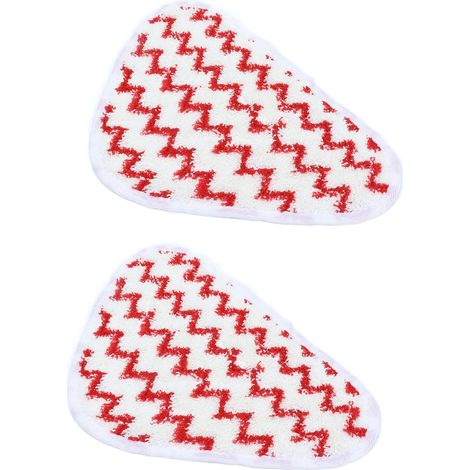 Lot de 2 lingettes de nettoyage en microfibre de rechange pour balais vapeur Vileda (1/5)