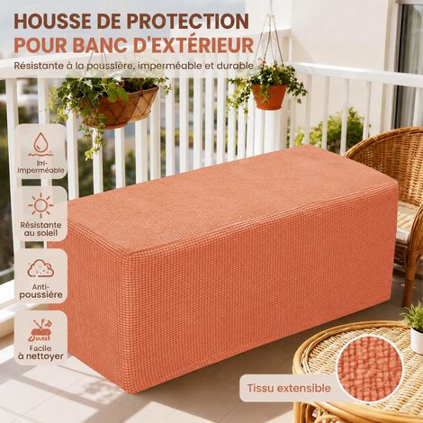 Housse intégrale élastique pour tabouret orange 30 × 30 × 30 cm 16 30 30cm 30 × 30 × 30 cm 500 g – Livraison gratuite