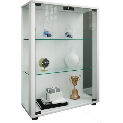 Vetrina vetrina per stand in vetro Sintalo 80x60x25 - VCM