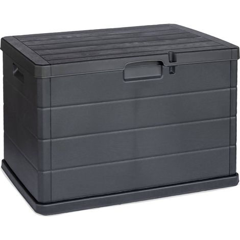 Baúl Cislago, Puerta Abatible, Hecho en Italia, 55x76x52h cm, Gris Antracita (1/3)