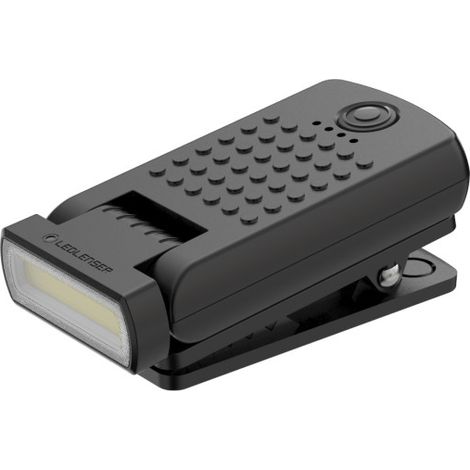 LEDLENSER W1R Work Aufladbare Clip-Leuchte mit Drehgelenk und Magnet