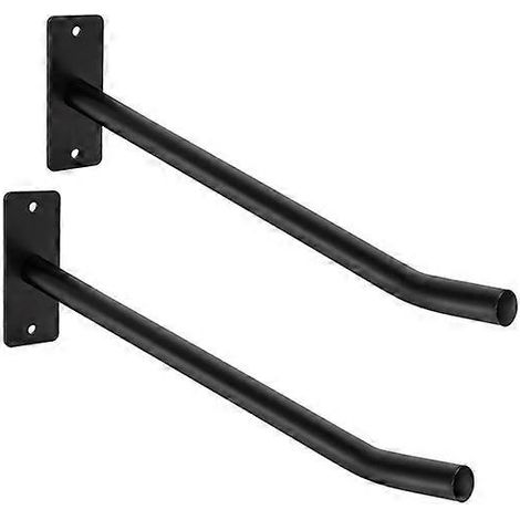 Lot de 2 supports pour ballons médicinaux, support mural pour ballons d'exercice, idéal pour le rangement dans une salle de sport ou un garage - Ballon de stabilité pour yoga et basketball (1/4)