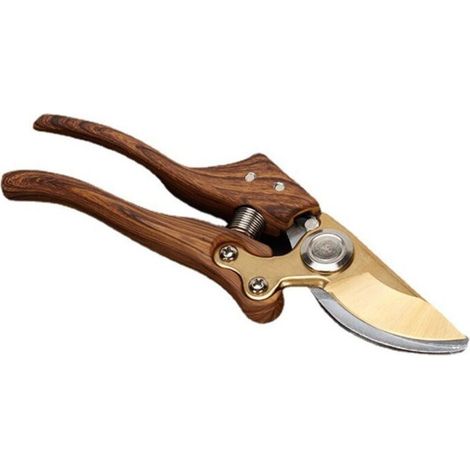 Ergonomic garden pruner made of SK4 Japanese steel – Precise cutting up to 25 mm, non-slip handles with integrated spring
