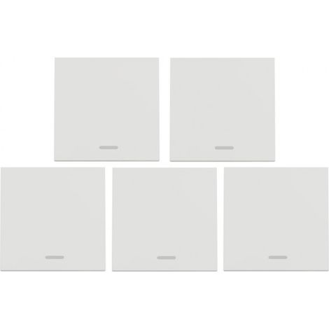 SCHNEIDER UNICA BOUTON POUSSOIR NO 2 MODULES MÉCANISME BLANC - NU320618F (1/5)