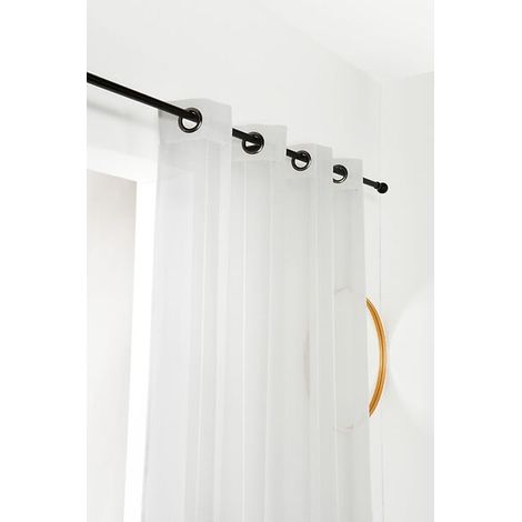 Voilage fantaisie - Jacquard ecru - 140x240cm
