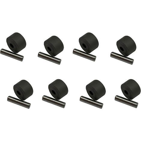 Lot de 8 roues de rechange pour aspirateur Xiaomi Dreame H12/H13/H20/M13S (têtes motorisées, petit axe). (1/5)