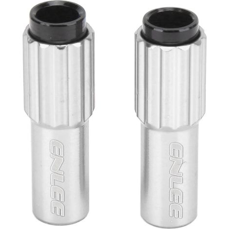Vis de réglage de câble de frein pour vélo en alliage d'aluminium, compatible VTT et vélo de route - Paire (1/5)