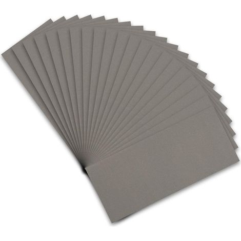 Schleifpapier 2500 Körnung nass Siliziumkarbid 21 Sheets 2500 Grit (1/5)