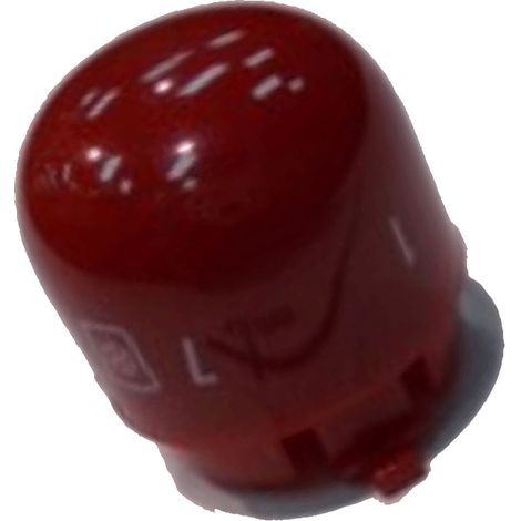 Bouton rouge grille pain