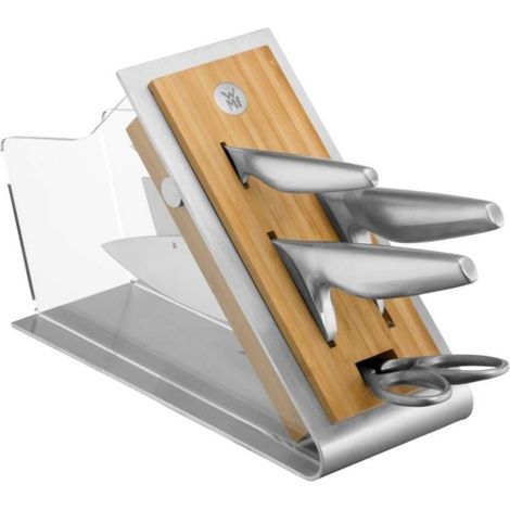 WMF Chef's Edition bloque de cuchillos con juego de cuchillos 5 piezas (1/3)