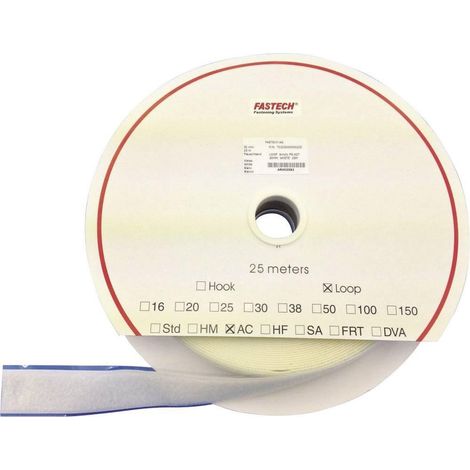 Fastechr cinta autoadherente blanca 25m x 16mm