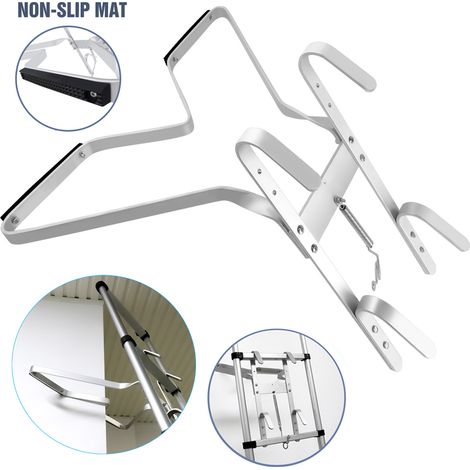 Leiter Stand Off Wall Stay Verlängerung Leitern Support Hook Universal V-Bracket