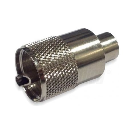 Spina UHF PL259 ridotta ad avvitare adatta per cavo RG-58 RG58A RG141A