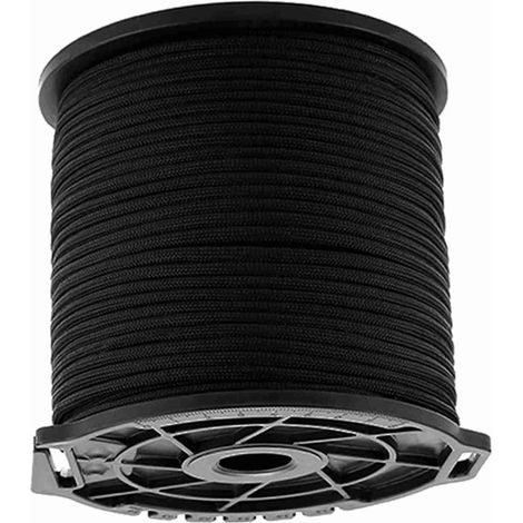 Bobine multifonctionnelle d'extérieur, corde en paracorde 9 brins, épaisseur 4 mm, corde à linge, corde à vent pour tente, corde d'escalade (1/2)