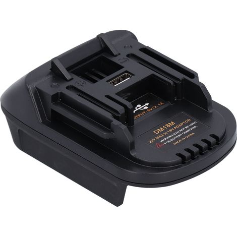 Akku-Adapter für Milwaukee Lithium-Elektrowerkzeuge, Industriezubehör, 18 V, DM18M (1/5)