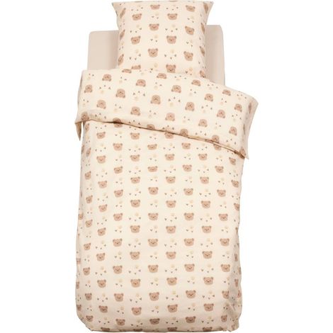 Set di biancheria da letto billie 140x200 con stampa orso - Atmosphera créateur d'intérieur