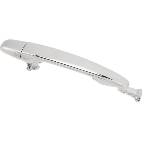 Poignées de Porte Extérieures Automobiles, Poignée de Porte Arrière Gauche Droite ABS chromé Poignée de Extérieure Arrière de Extérieure pour Alphard 2003-2008 (1/4)