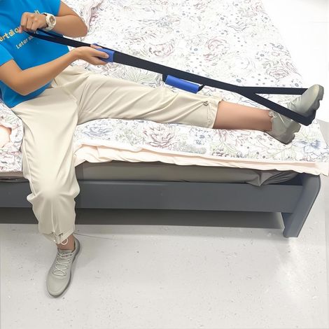 42-Zoll-Beinerhöhung, Beinerhöhung nach Hüftgelenksersatzoperation, Mobilitätshilfe für behinderte und ältere Menschen, Rehabilitations-Beinerhöhung nach Kniegelenksersatzoperation. (1/5)