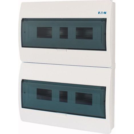 EATON 280350 ECO PETIT RÉPARTITEUR EN SAILLIE 2 RANGÉES DE 18 TE, IP40 (1/3)