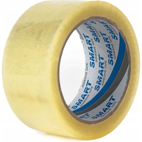 SMART Transparentes Verpackungsband aus synthetischem Kautschuk (Schmelzklebeband) 48/66 yd
