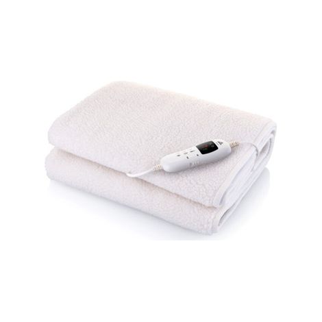 eta ETA Couverture chauffante Shawn - Blanc - 60 W - Minuterie de 1 à 9 heures (ETA532590000)
