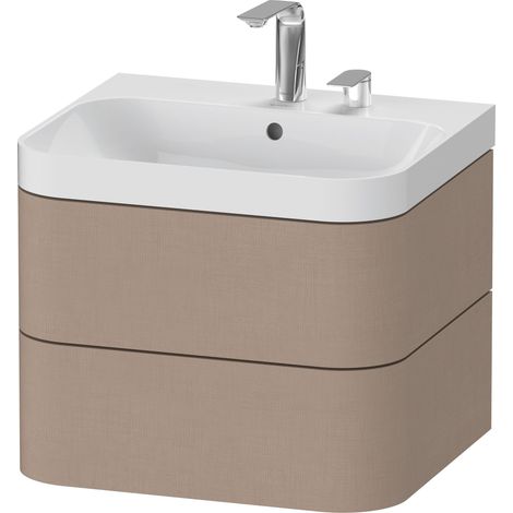 Duravit Happy D.2 Plus c-shaped Set suspendu, 575x490mm, 2