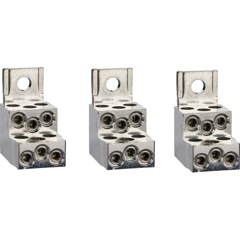 Connettore NS 3 terminali 6x 1,5-35mm con separatore di fase ed elevata capacità di carico.