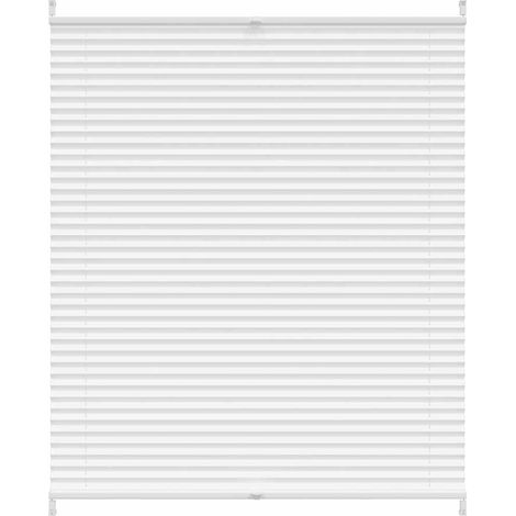 Maison Exclusive - Plisse Persiana Blanco Cortina Plisada 110X100 (1/5)