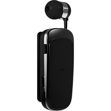 Casque Bluetooth K52 - Réduction de bruit CVC 6.0, autonomie de 5 h, contrôle intelligent, compatible iOS et Android - Noir