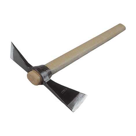 ZAPPETTA NOCCIOLE 508 RINALDI  ACCIAIO FORG/FAGGIO GR 600 SM.MM 30X40 H.CM 45