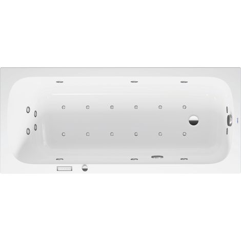Duravit Quatego bañera de hidromasaje, versión empotrada, 1