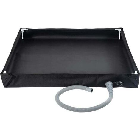 Base De Douche Pliable Pour Camping, Bac De Douche Portable, Bac Douches Pliable Camping Car, Base De Bain Avec Tuyau De Drain Drainage - Panage De Bases De Douches De Camp Portable Avec Tuyau (1/4)