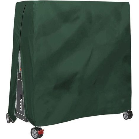Ping Pong Table Cover, Waterproof, Windproof, UV-Resistant, Durable Oxford Fabric Protective Tarp for Table Tennis Table with Zipper and Adjustable Drawstring (1/5)