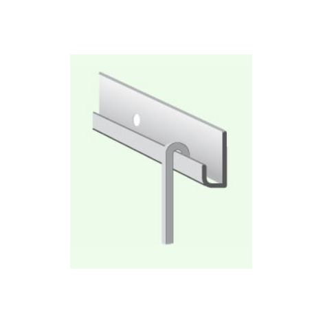 Stockstange für Keilrahmen 2 m Alu weiß CIVIC - 23143920