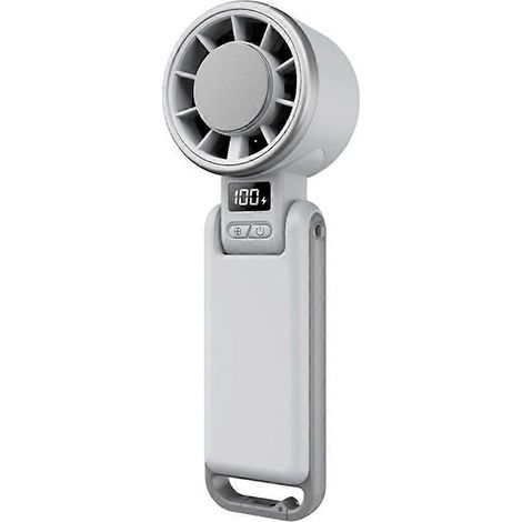 Portable haute vitesse refroidissement ventilateur à principal extérieur pliable à mini glace lot petit à blanc (1/5)