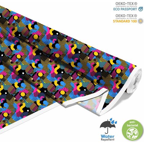 Outdoor-Dekostoffe Oxford - Motiv Geometrisch I DX3333 (1/5)