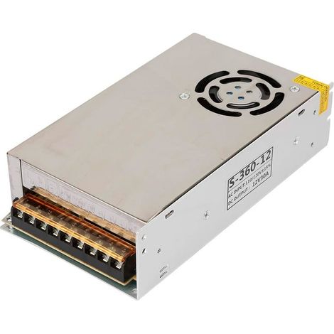 220138 Fuente de alimentación estabilizada 12V 30A 400W Transformador de voltaje