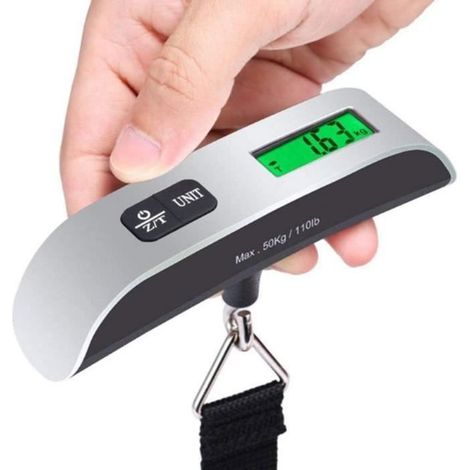 Pèse-bagage - Non spécifié - Modèle 145458 - Écran LCD rétro-éclairé - Portable - Charge stable-Ywey (1/4)