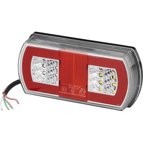 Fanale posteriore 5 funzioni 225 x 105 mm 43LED destro