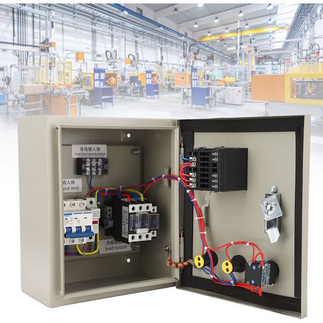 Boîtier de régulation de température intelligent BERM/BEM-C700-32A-3P+N-CT PID, régulateur de température intelligent, 380 V CA, triphasé, 15 kW, avec thermocouple (1/5)