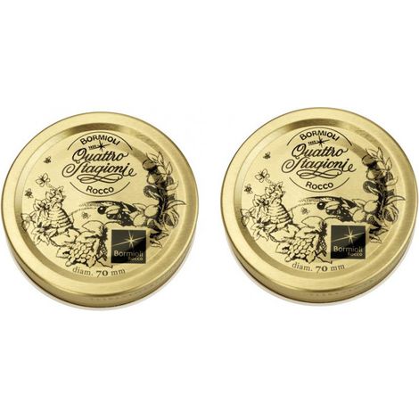 Set de 2 bouchons Ø 70 mm pour bocaux